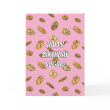 Warm Wishes Chocolate Chip Cookie Birthday Card