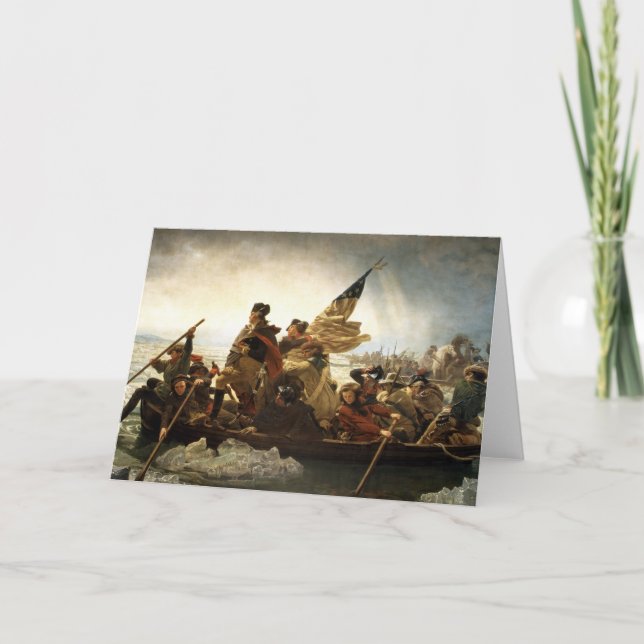 Carte Washington Traverser le Delaware (Devant)