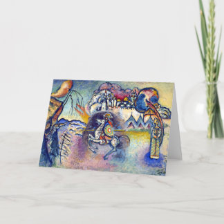 Carte Wassily Kandinsky - Saint George et les cavaliers