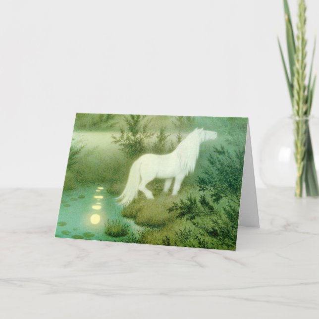 Carte Water Horse Spirit Kelpie Backahast (Devant)