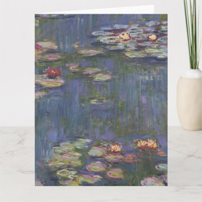 Carte Water Lilies by Claude Monet (Devant)