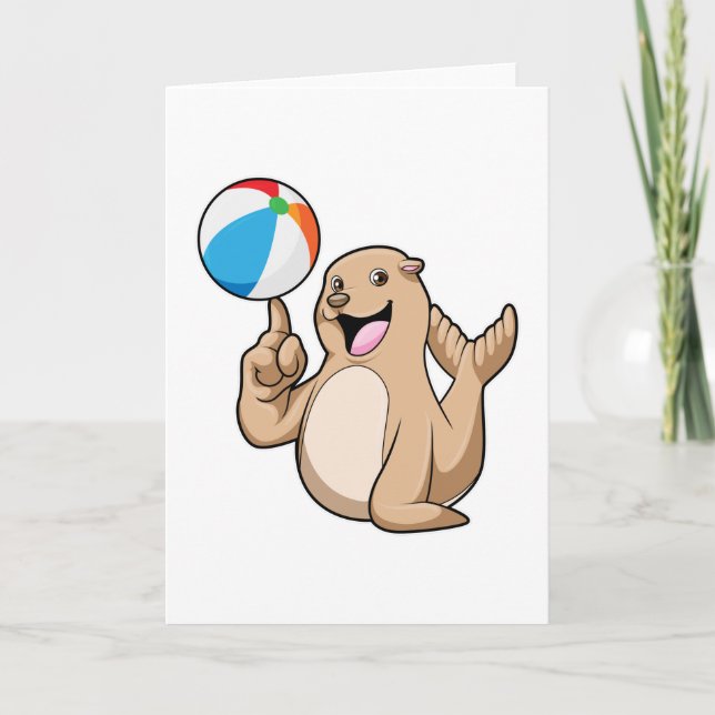 Carte Water-polo Water Seal (Devant)