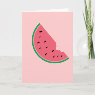Carte Watermelon Fruit Sweet Health Fresh Card