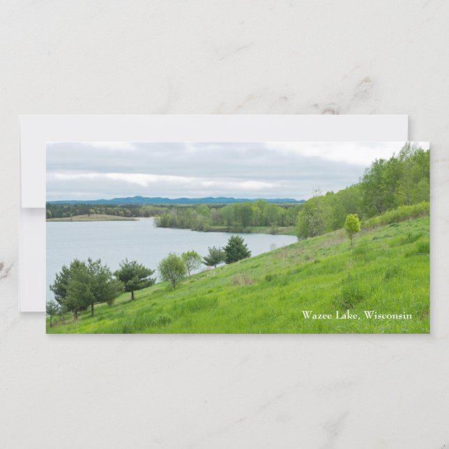 Carte Wazee Lake Pittoresque Vue (Devant)