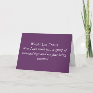 Carte Weight Loss Victory:Now I can walk past