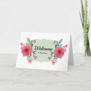 Carte Welcome to the Team Card
