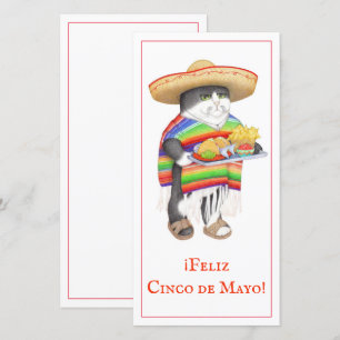 Carte WENDELITO Cinco de Mayo 8x4
