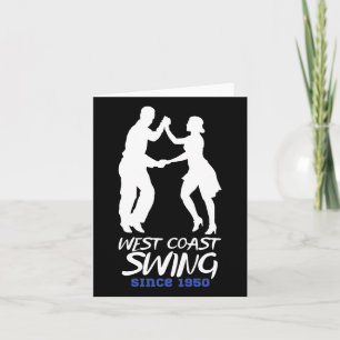 Carte West Coast Swing Dance depuis 1950 - West Coast Sw