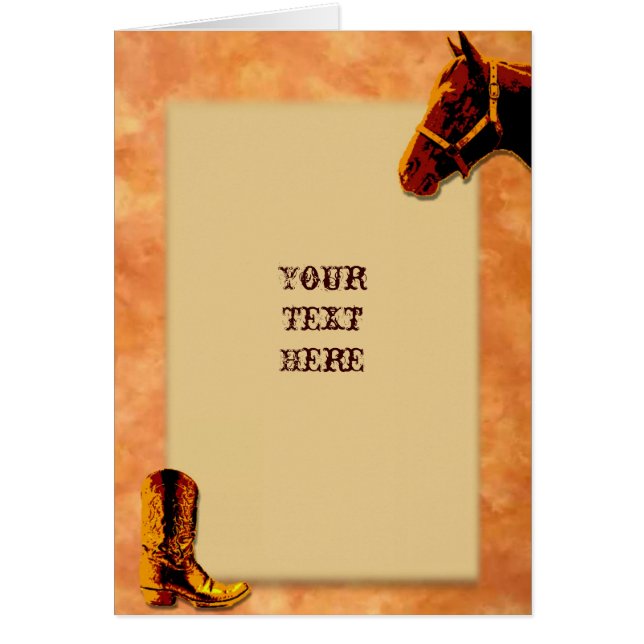 Carte Western (Devant)