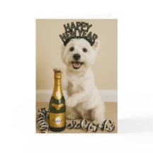 Westie Bonne Année