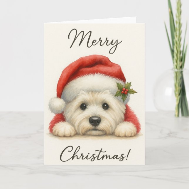 Carte Westie mignon (Devant)