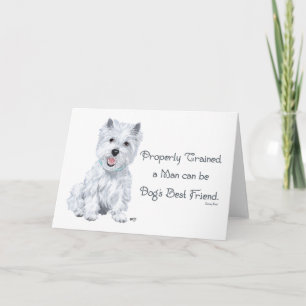 Carte Westie Mots de sagesse
