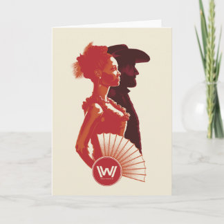 Carte Westworld | Maeve et portrait de pochoir de Hector
