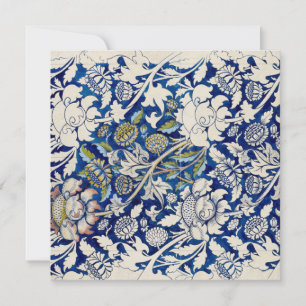 Carte Wey, par William Morris Beautiful Vintage Art card