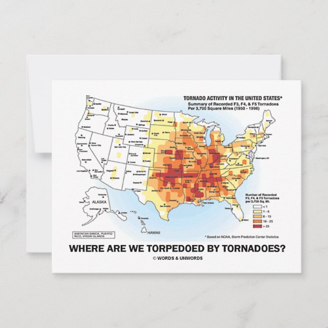 Carte Where Are We Torpedoed By Tornadoes ? (Devant)