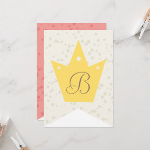 Carte Whimsical Sweet Fairy Princesse Fille Fête d'anniv