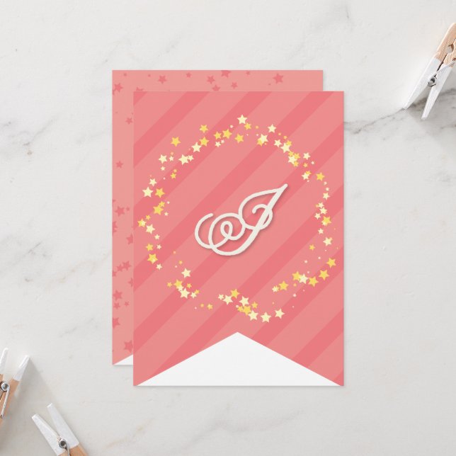 Carte Whimsical Sweet Fairy Princesse Fille Fête d'anniv (Devant/Arrière en situation)