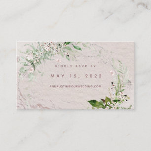Carte Whisch & Blush 2 Mariage en ligne RSVP