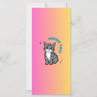 Carte Whiskers & Tales | Livre d'histoire de chats Whims