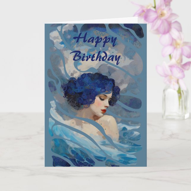 Carte Whispers of the Ocean Goddess (Orchidée)