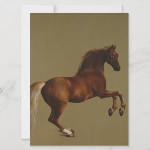 Carte Whistlejacket le Cheval (par George Stubbs)