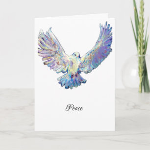 Carte White Dove Peace Maureen Girard