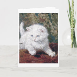 Carte White Kitten, Henriette Ronner-Knip