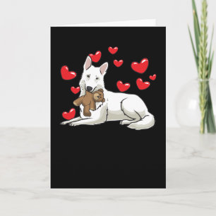 Carte White Swiss Shepherd Gift
