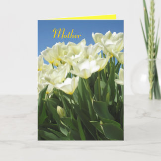 Carte whitetulips, mère