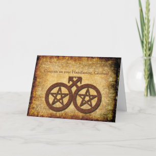 Carte Wiccan Rustic Handfasting