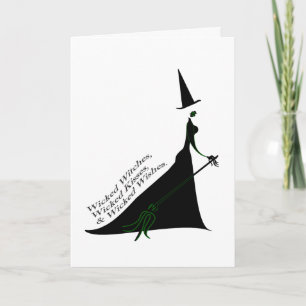 Carte Wicked Witch Kiss