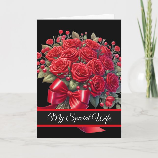 Carte Wife Birthday Card (Devant)