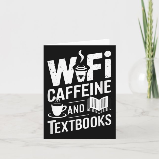 Carte Wifi Caféine Et Manuels (Devant)