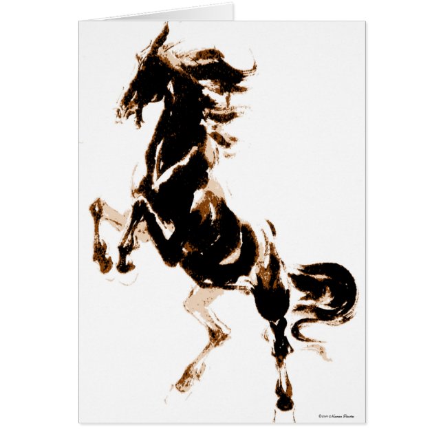 Carte Wild Horse (Devant)