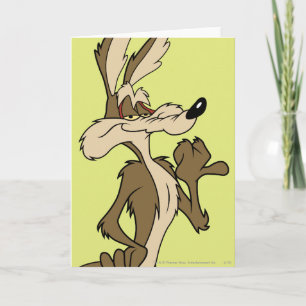 CARTE WILE E. COYOTE™ A L'AIR FIER