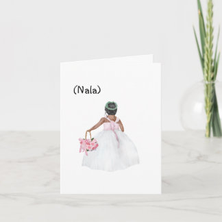 Carte Will You Be My Flower Girl? (African-American)