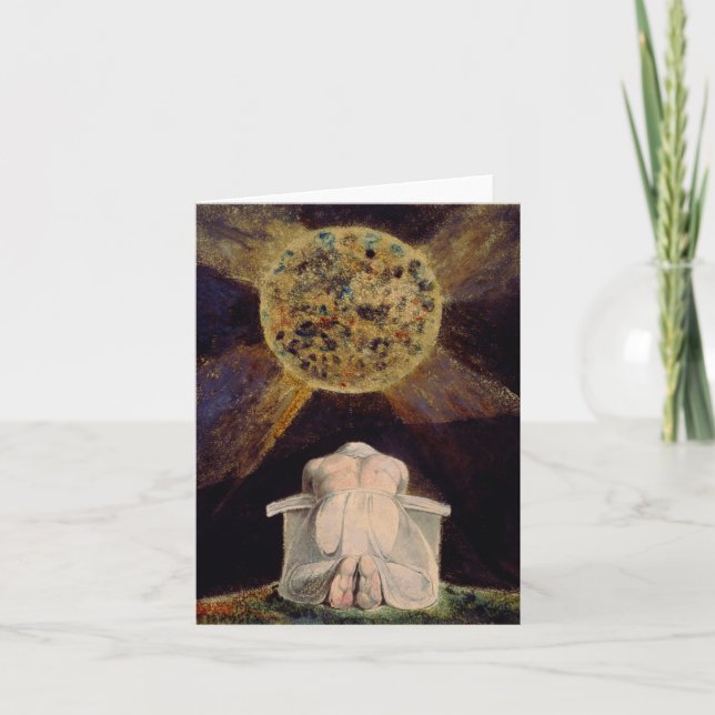Carte William Blake Chanson de Los Fine Art Note (Devant)