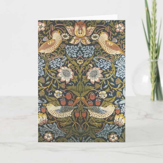 Carte William Morris (Devant)