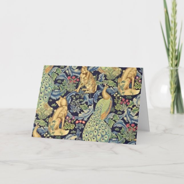 Carte William Morris (Devant)