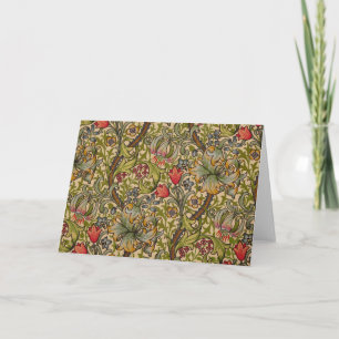 Carte William Morris Golden Lily