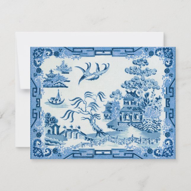 Carte Willow bleu (Devant)