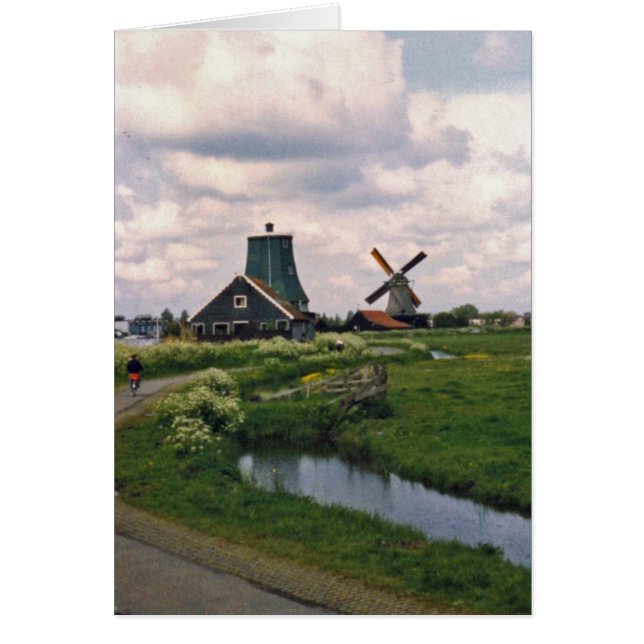 Carte Windmill Pays-Bas (Devant)