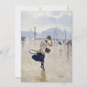 Carte Windy Day   Jean Béraud