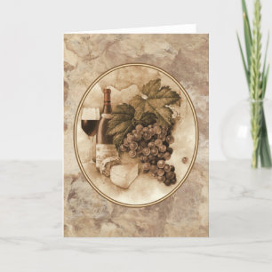 Carte Wine et Cheese