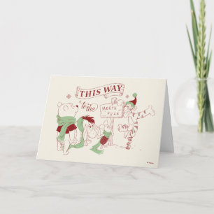 Carte Winnie l'Ooh   Christmas Graphic