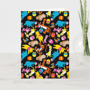 Carte Winnie l'Ooh Motif Amis lumineux