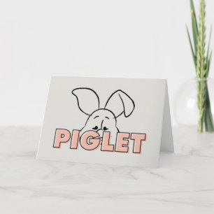 Carte Winnie l'Ooh   Piglet Peek-A-Boo