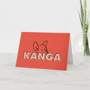 Carte Winnie l'ourson Kanga Cache-Cache