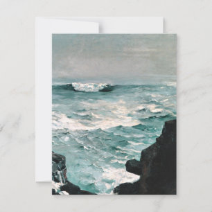 Carte Winslow Homer - Cannon Rock