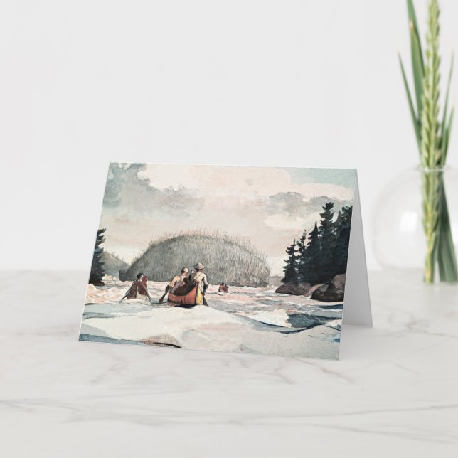 Carte Winslow Homer, Ile Malin (Devant)